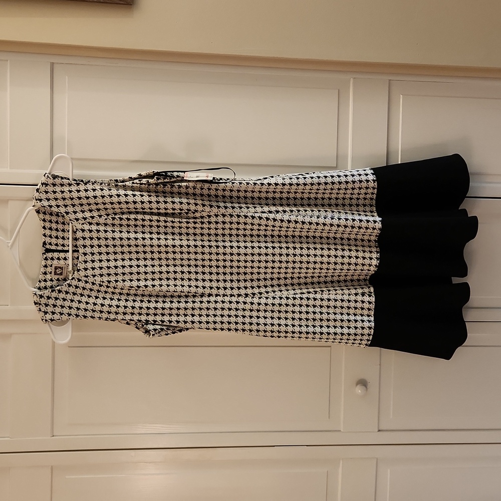 Anne Klein Houndstooth Dress